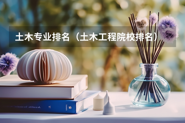 土木专业排名（土木工程院校排名）