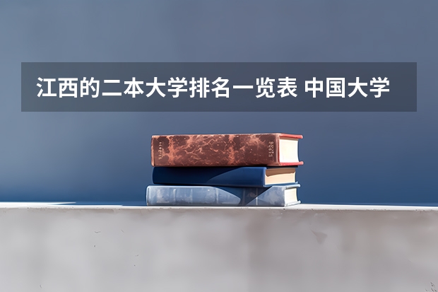 江西的二本大学排名一览表 中国大学面积最大的大学排名
