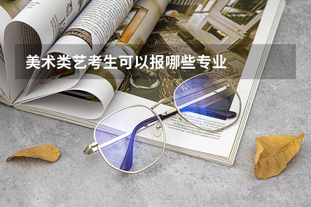 美术类艺考生可以报哪些专业