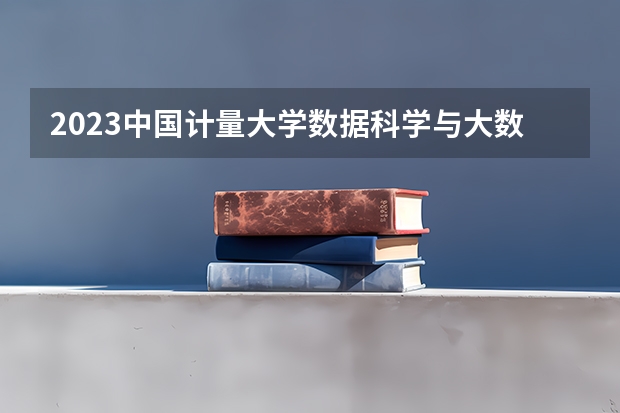 2023中国计量大学数据科学与大数据技术专业分数线是多少(2024分数线预测)