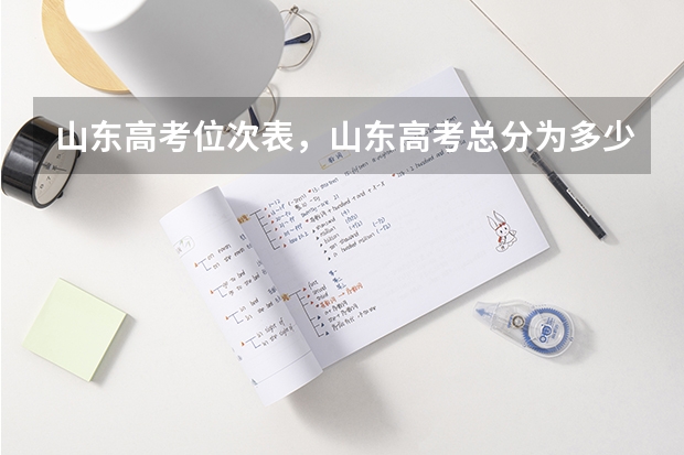 山东高考位次表，山东高考总分为多少？