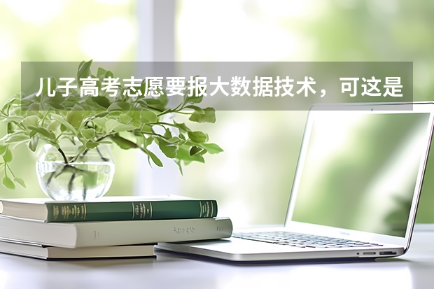 儿子高考志愿要报大数据技术，可这是大学新开的专业，这个专业前景好不好，好找工作吗？我不懂这些