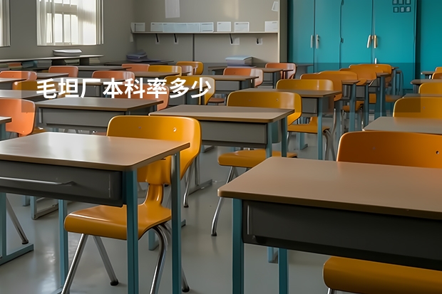 毛坦厂本科率多少