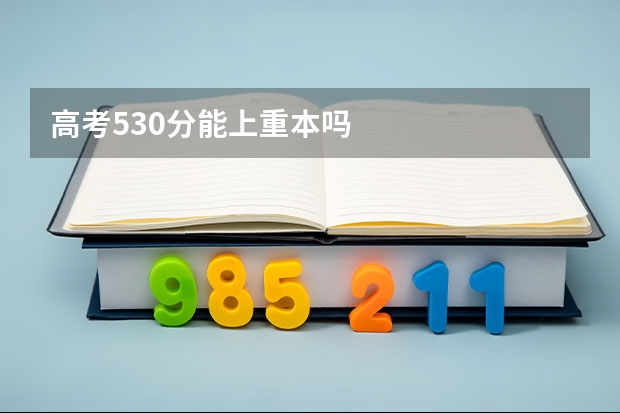 高考530分能上重本吗