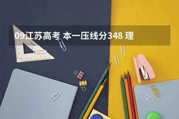 09江苏高考 本一压线分348 理化2A 省内排名54700这样 能上什么大学