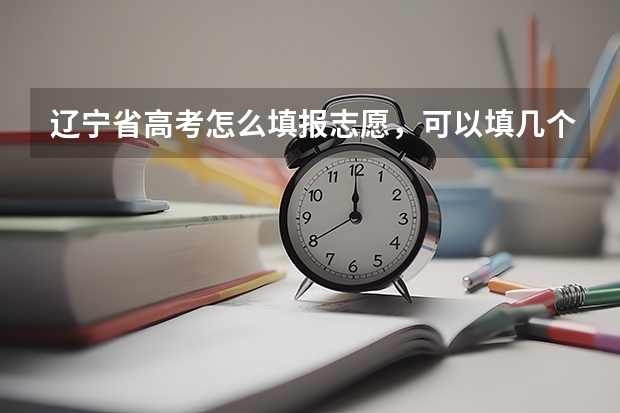 辽宁省高考怎么填报志愿,可以填几个学校,几个专业。