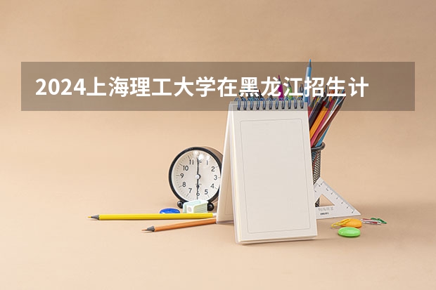 2024上海理工大学在黑龙江招生计划