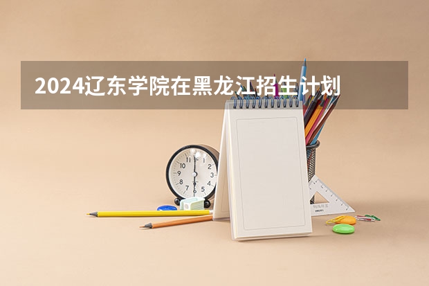 2024辽东学院在黑龙江招生计划