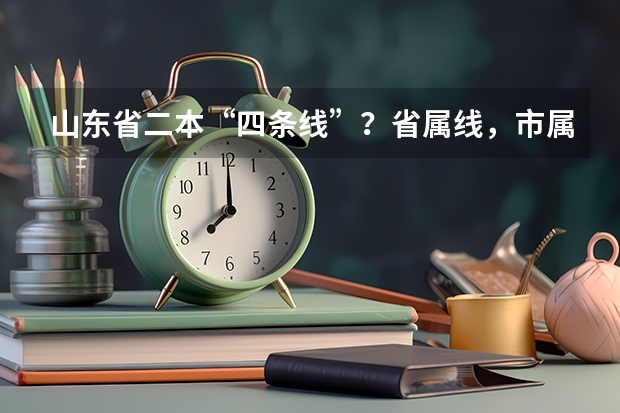 山东省二本“四条线”?省属线,市属线,济南青岛线 本科二批投档分数线公布