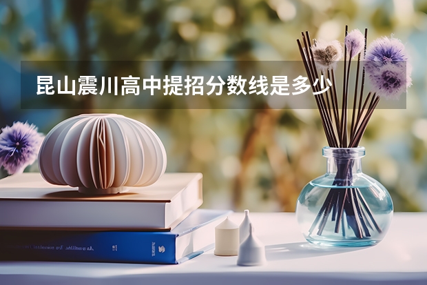 昆山震川高中提招分数线是多少