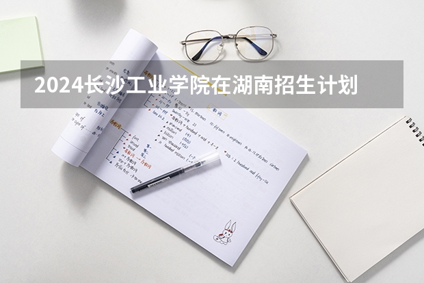 2024长沙工业学院在湖南招生计划
