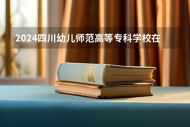 2024四川幼儿师范高等专科学校在宁夏招生计划