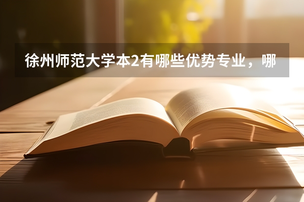 徐州师范大学本2有哪些优势专业，哪些专业受重视？
