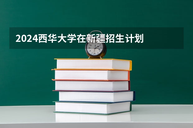 2024西华大学在新疆招生计划