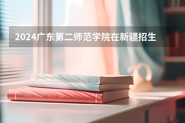 2024广东第二师范学院在新疆招生计划