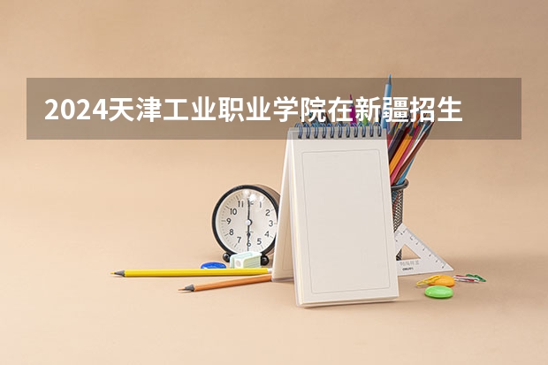 2024天津工业职业学院在新疆招生计划