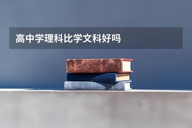 高中学理科比学文科好吗