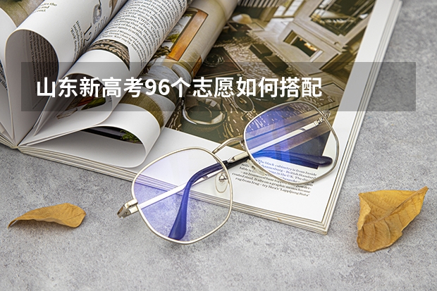 山东新高考96个志愿如何搭配