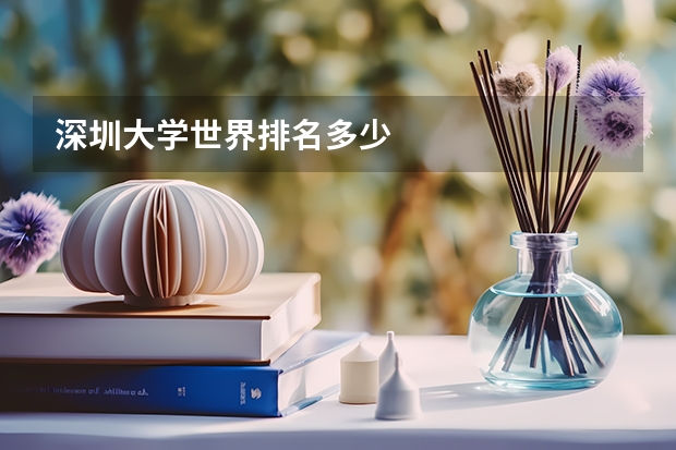 深圳大学世界排名多少
