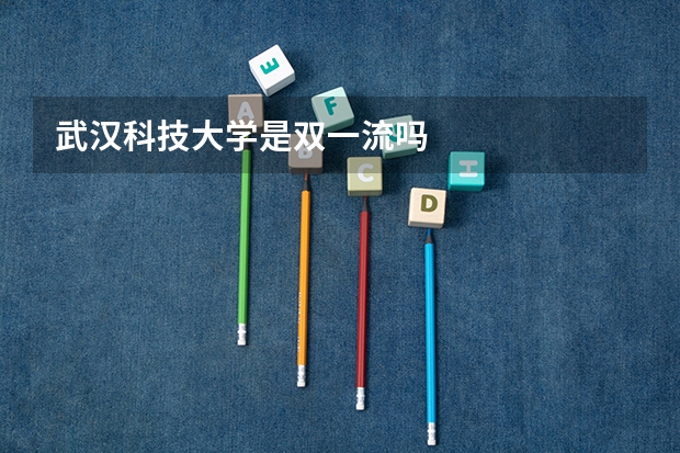 武汉科技大学是双一流吗