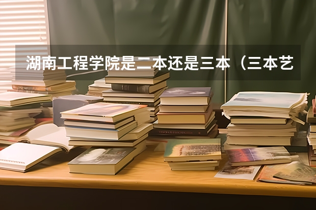 湖南工程学院是二本还是三本(三本艺术类的大学排名)