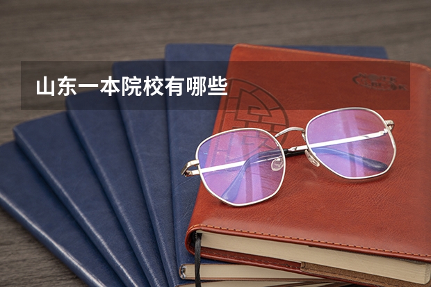 山东一本院校有哪些