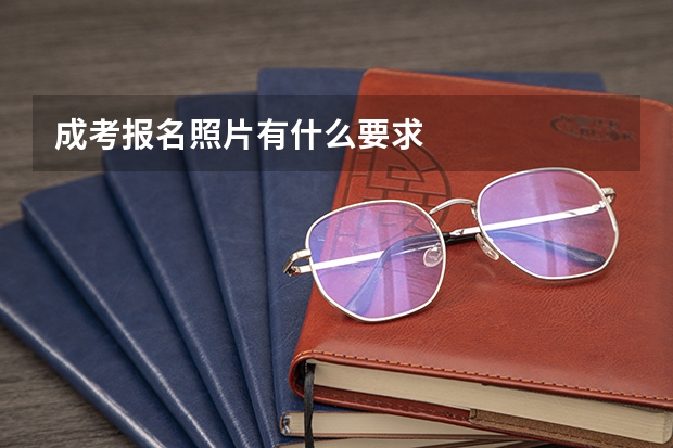 成考报名照片有什么要求