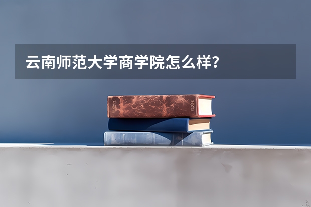 云南师范大学商学院怎么样？