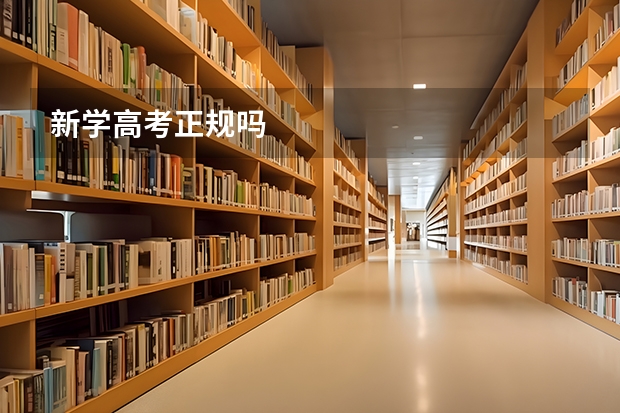 新学高考正规吗