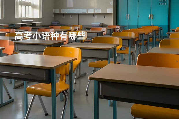 高考小语种有哪些