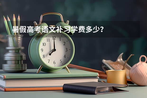 暑假高考语文补习学费多少？