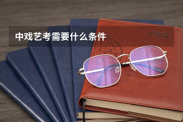 中戏艺考需要什么条件
