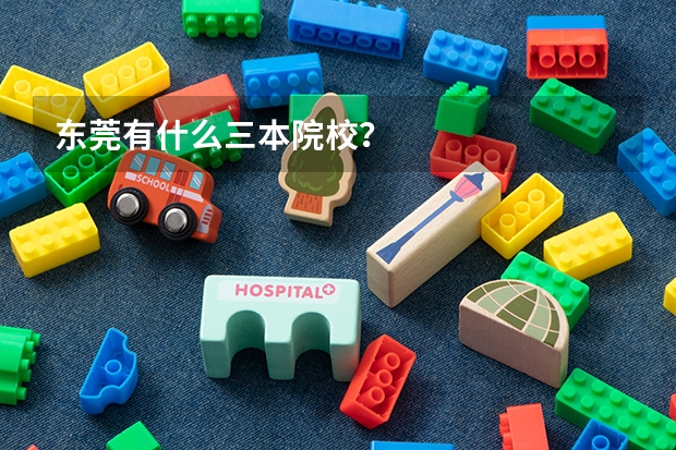 东莞有什么三本院校？