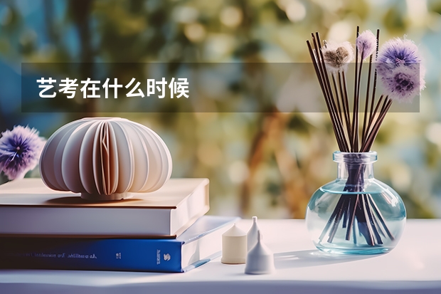 艺考在什么时候