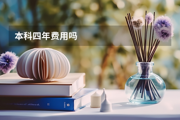 本科四年费用吗