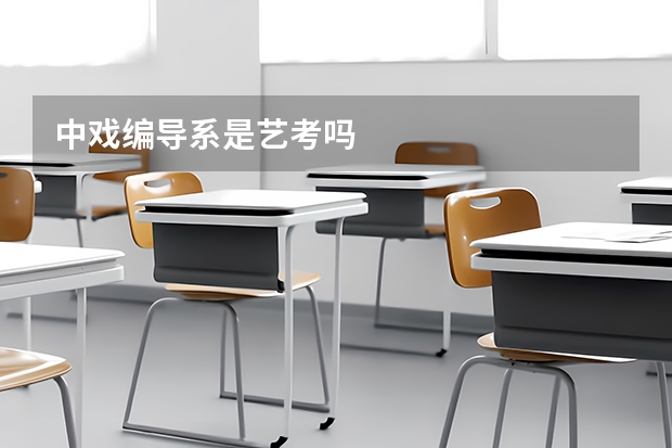中戏编导系是艺考吗