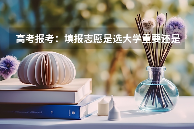 高考报考：填报志愿是选大学重要还是选专业重要？（高考填志愿选学校重要还是选专业重要）