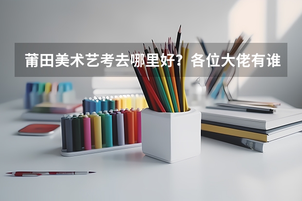 莆田美术艺考去哪里好？各位大佬有谁了解吗？