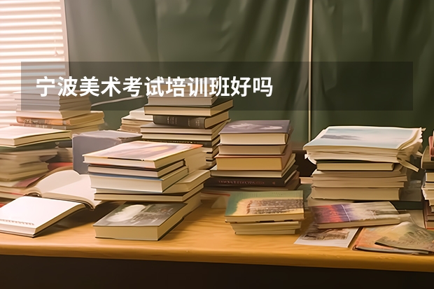 宁波美术考试培训班好吗