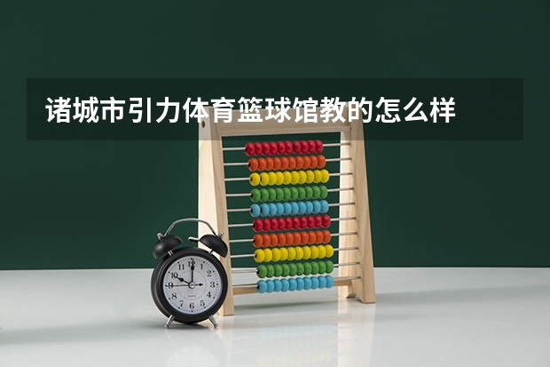 诸城市引力体育篮球馆教的怎么样