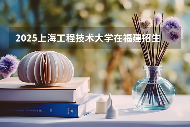 2025上海工程技术大学在福建招生计划多少人