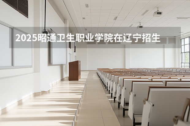 2025昭通卫生职业学院在辽宁招生计划多少人