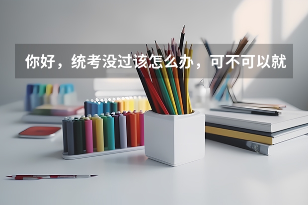 你好，统考没过该怎么办，可不可以就当没有艺考过，像普通高考生一样走