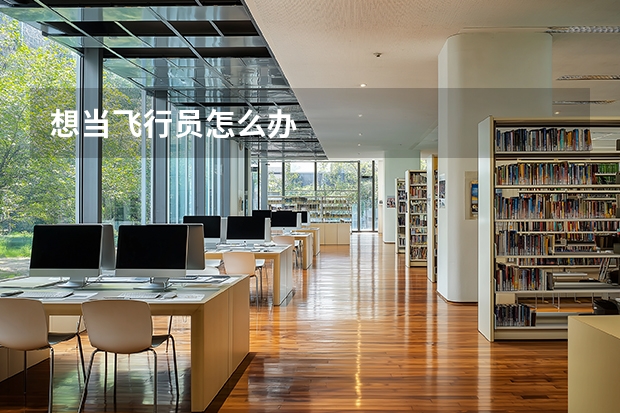 想当飞行员怎么办
