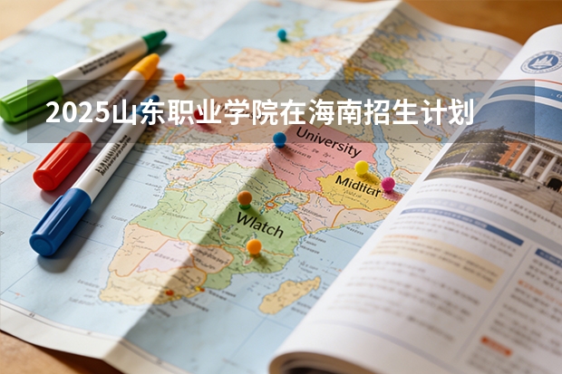 2025山东职业学院在海南招生计划多少人