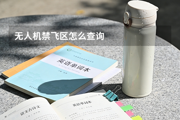 无人机禁飞区怎么查询