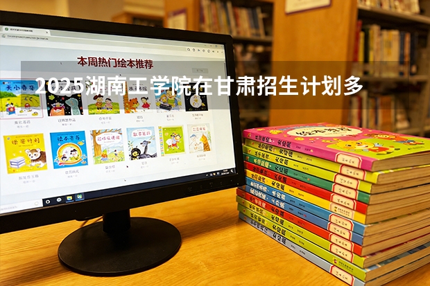 2025湖南工学院在甘肃招生计划多少人