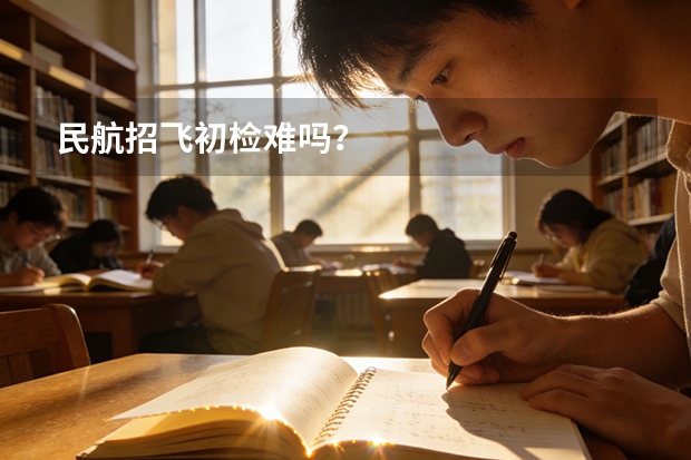 民航招飞初检难吗？